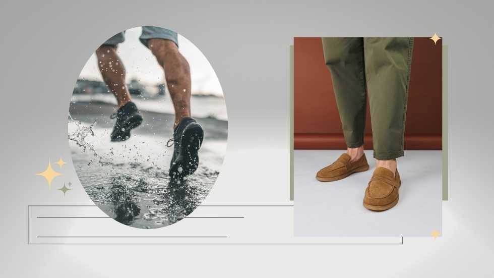 Mens Casual Shoes for Rain: Keeping Your Feet Dry and Stylish