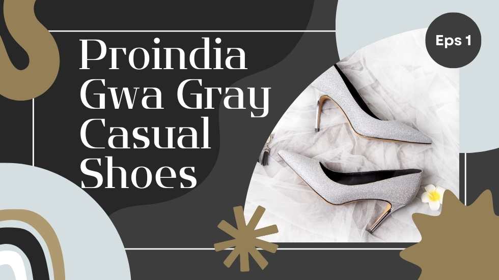 Proindia Gwa Gray Casual Shoes: A Fashion Statement for Comfort and Style