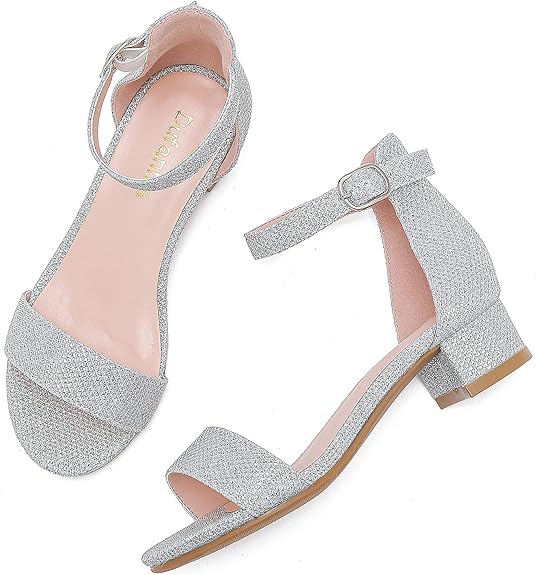 Flower Girl Shoes With Small Heel