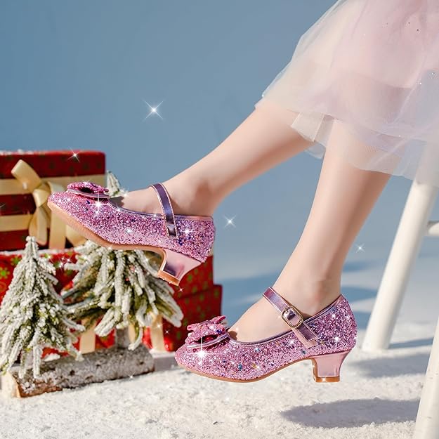 Dazzling Delights: Exploring the World of Pink Glitter Girl Shoes
