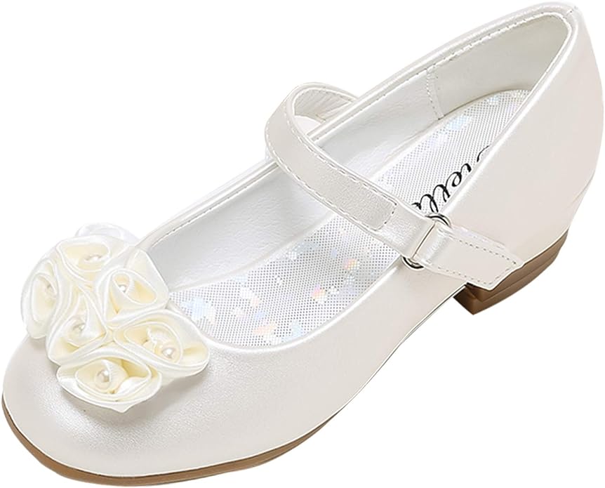 Cheap Ivory Flower Girl Shoes