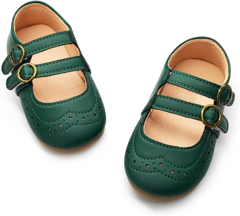 Green Baby Girl Shoes