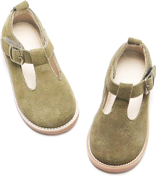 Stylish Steps: Olive Green Toddler Girl Shoes for Every Occasion