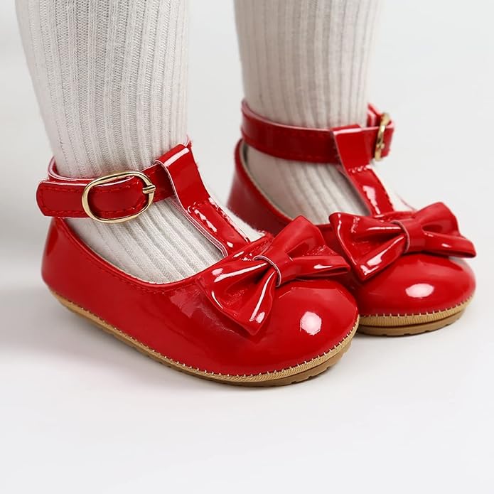 Step into Style: The Allure of Red Patent Baby Girl Shoes