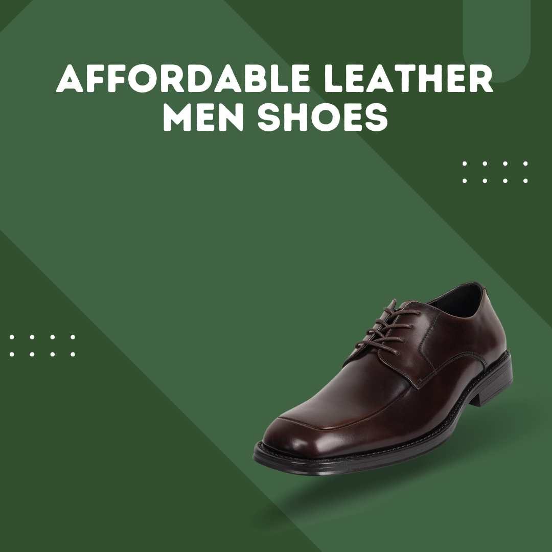 Affordable Leather Men Shoes: The Perfect Blend of Style and Savings