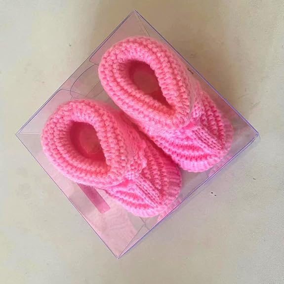 Handmade Elegance: Crochet Set Baby Girl Shoes
