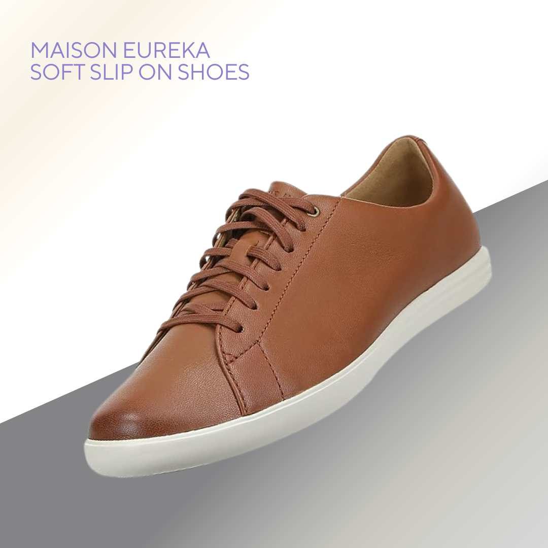 Maison Eureka Soft Slip on Shoes: Comfort and Style Combined