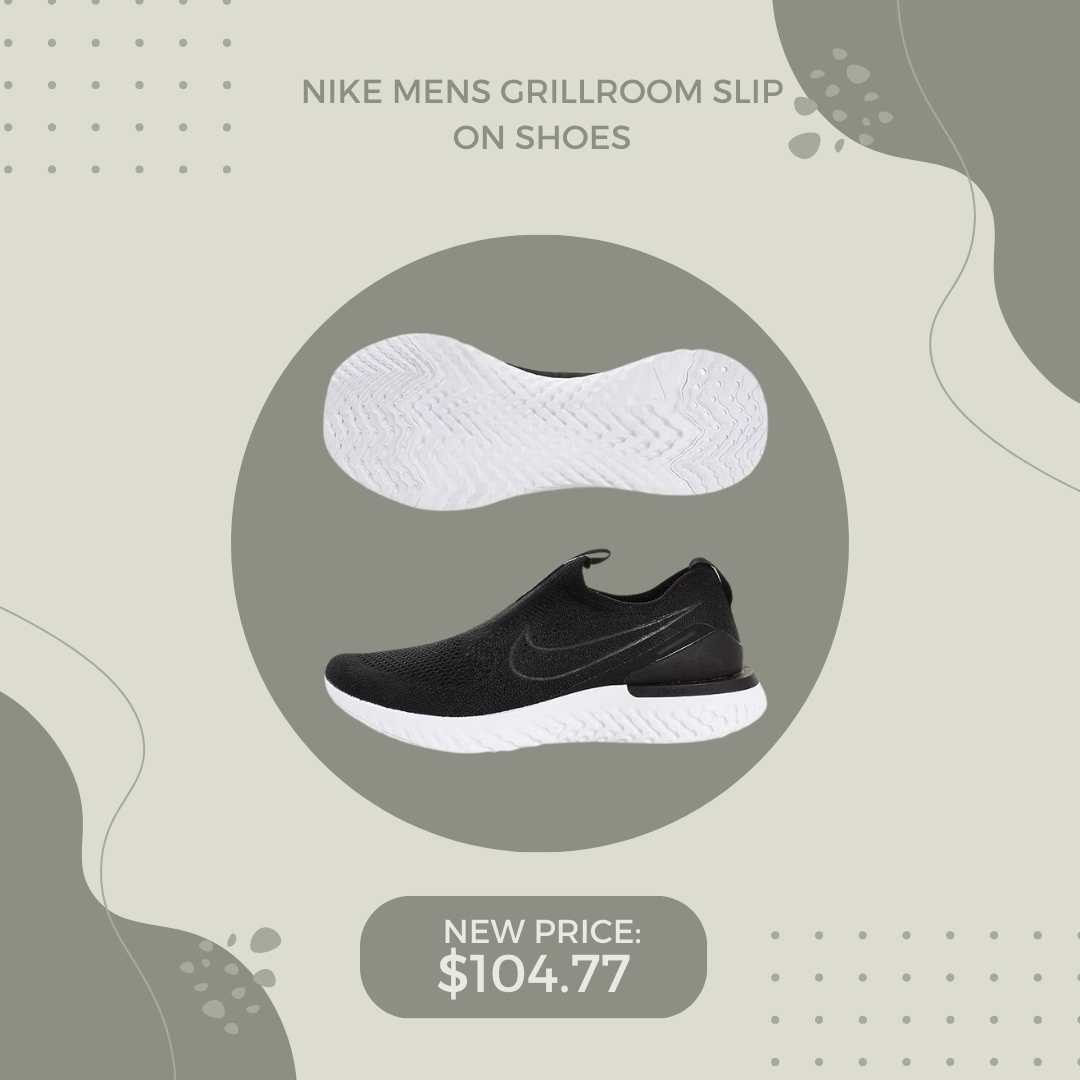 Nike Men’s Grillroom Slip on Shoes: The Perfect Blend of Style and Comfort