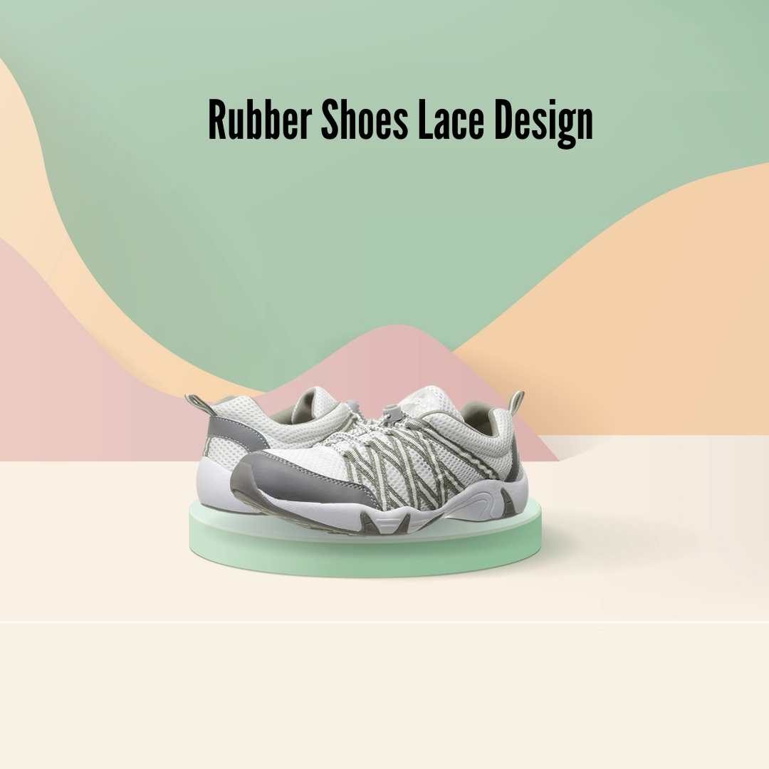 Rubber Shoes Lace Design: Stepping Up Style and Functionality